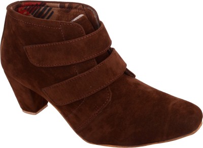 Exotique Boots For Women(Brown)