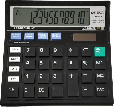 OREVA OR-512 Check & Correct GST Calculator Basic  Calculator(12 Digit)