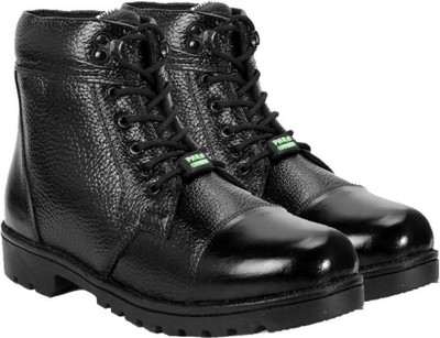 Para Commando Boots For Men(Black , 10)