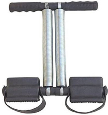 KHALIFA AND BADSHAH Double Spring Tummy Trimmer Pro Upgrade as Customer Demand Ab Exerciser(Black, Silver)