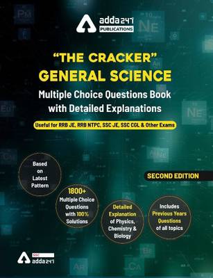 The Cracker General Science MCQ Book for RRB JE, NTPC, SSC and other Exams English Printed Edition  (English, Paperback, Adda 247)