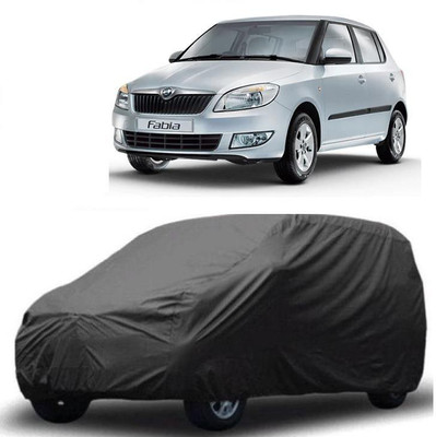arneja trading company Car Cover For Skoda Fabia (Without Mirror Pockets)(Grey)