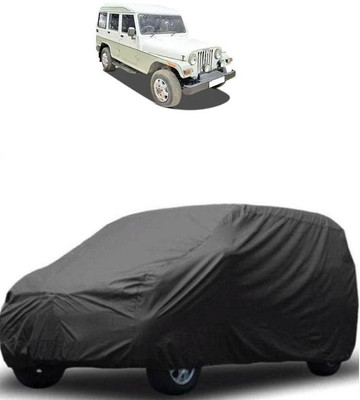 arneja trading company Car Cover For Mahindra Marshal (Without Mirror Pockets)(Grey)