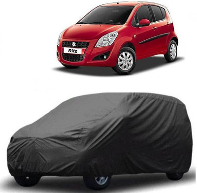 ARNEJA Car Cover For Maruti Suzuki Ritz (Without Mirror Pockets)(Grey)