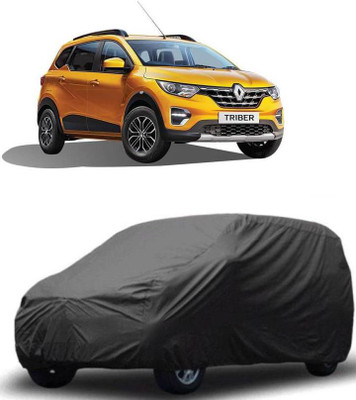 ARNEJA Car Cover For Renault Triber (Without Mirror Pockets)(Grey)