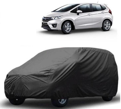 arneja trading company Car Cover For Honda Jazz (Without Mirror Pockets)(Grey)