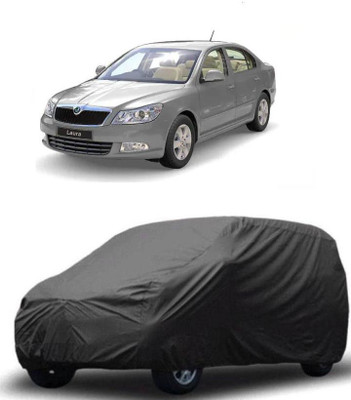 ARNEJA Car Cover For Skoda Laura (Without Mirror Pockets)(Grey)