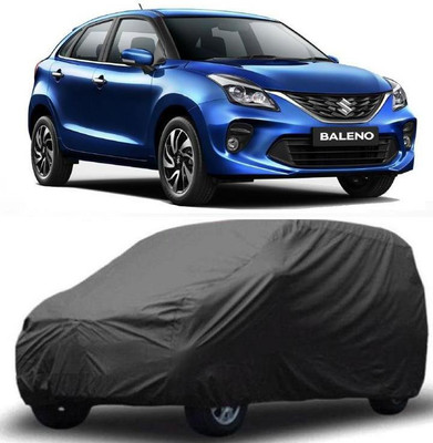 ARNEJA Car Cover For Maruti Suzuki Baleno (Without Mirror Pockets)(Grey)