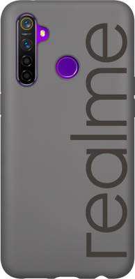 MK Back Cover for Realme 5 Pro (Iconic,Logo Case)