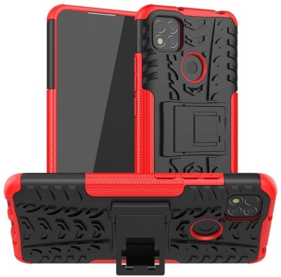 FITSMART Bumper Case for Xiaomi Redmi 9C / M2006C3MG(Red, Shock Proof, Pack of: 1)