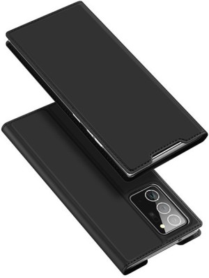 CONNECTPOINT Flip Cover for Samsung Galaxy Note 20 Ultra 5G(Black, Shock Proof, Pack of: 1)