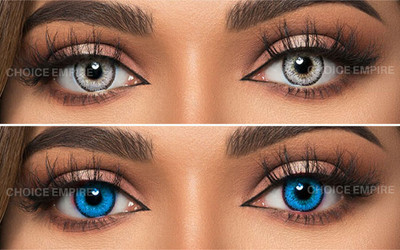 soft eye Monthly Disposable(0, Colored Contact Lenses, Pack of 2)