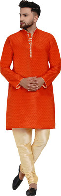 JIHUZUR Men Kurta Pyjama Set