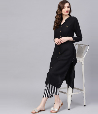 Ishin Women Kurta Palazzo Set