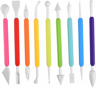 Magnusdeal Fondant Tool Kit(Pack of 9)