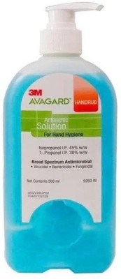 3M 9260 IN Avagard Antiseptic Solution Hand Rub Pump Dispenser(500 ml)