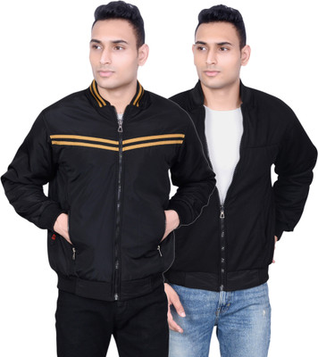 ABD Kingdom Full Sleeve Striped Men Jacket