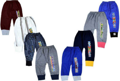 alphonso Track Pant For Boys & Girls(Multicolor, Pack of 8)