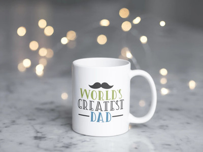 half engineer gretest_dad Ceramic Coffee Mug(325 ml)
