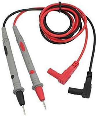 Tulsway Multimeter Cable gold plated copper needle pen tip 1000V20A CAT iii high precision multimeter pen., SS-024 precision multimeter Digital Multimeter(Multicolor 6000 Counts)