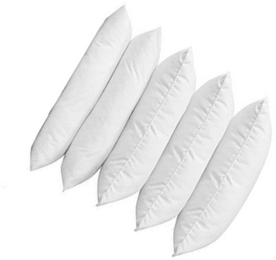 Changers Polyester Fibre Solid Sleeping Pillow Pack of 5(White)