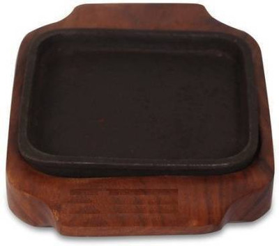 ZOLDYCK 8 inch Square Sizzler Plate Sizzler Tray(Sizzler Tray)