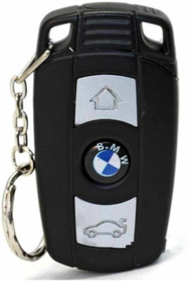 Ala Flame FIRST QUALITY BMW LEATHER STYLE Refillable Windproof Pocket Lighter 1 Pocket Lighter(BLACK)