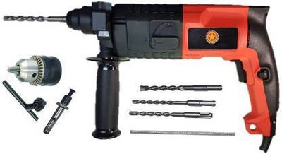 ruhitools 20mm Rotary Hammer Drill Machine with 2 modes 13mm drill chuck adaptor 13 MM 20mm Rotary Hammer Drill Machine with 2 modes 13mm drill chuck adaptor 13 MM Pistol Grip Drill(20 mm Chuck Size)