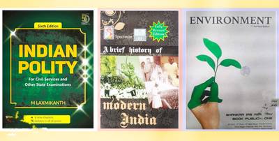 BEST IAS/UPSC COMBO INDIAN POLITY BY M LAXMIKANTH,Brief History Of Modern India (English, Paperback, Unknown)ENVIRONMENT 7th Revised Edition By Shankar IAS Academy  (Paperback, SPB PATNA, Shankar IAS, M LAXMIKANT)