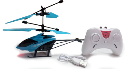AS TRADERS Super Star Remote Control Exceed Helicopter / Chopper for Kids(Blue)