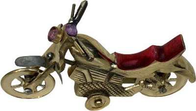 SSCREATIONS BRASS MINIATURE MOTOR CYCLE | BIKE |4.75 X 0.5 X 2.75