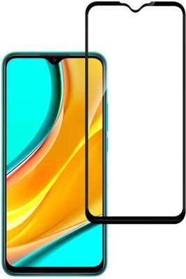 GORILLA FIVE Edge To Edge Tempered Glass for Poco M2, Mi Redmi 9 Prime(Pack of 1)