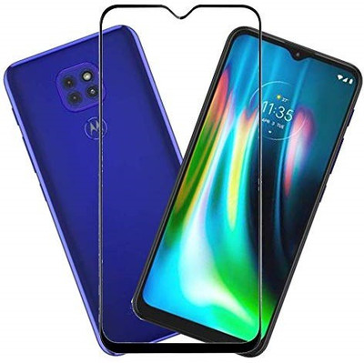Hyper Edge To Edge Tempered Glass for Motorola Moto E7 Plus, Motorola Moto G9, Motorola Moto G8 Power Lite(Pack of 1)