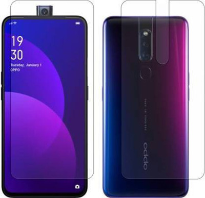 PONDRIK Front and Back Screen Guard for OPPO F11 Pro(Pack of 2)