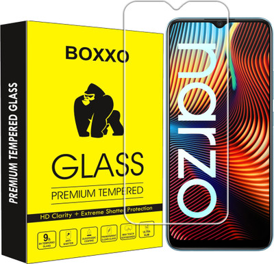 Boxxo Tempered Glass Guard for Realme Narzo 20(Pack of 1)