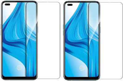 KITE DIGITAL Tempered Glass Guard for OPPO F17 PRO(Pack of 2)