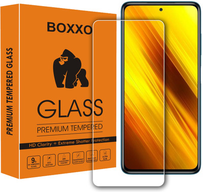 Boxxo Tempered Glass Guard for Poco X3 Pro(Pack of 1)