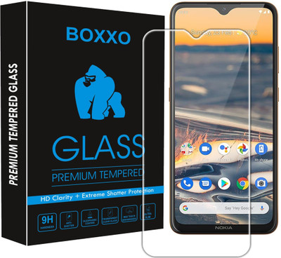 Boxxo Tempered Glass Guard for Nokia 5.3(Pack of 1)