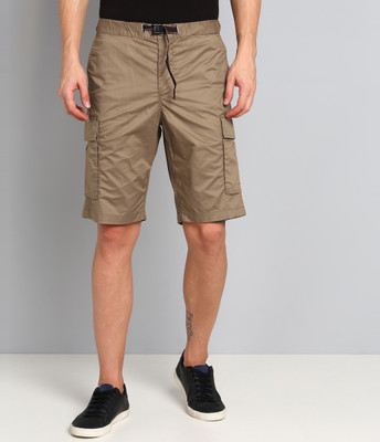 pepe-jeans-solid-men-khaki-cargo-shorts
