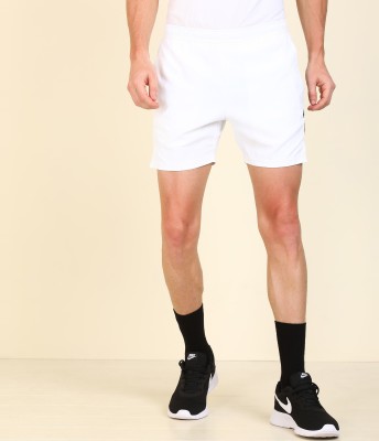 NIKE Solid Men White Sports Shorts