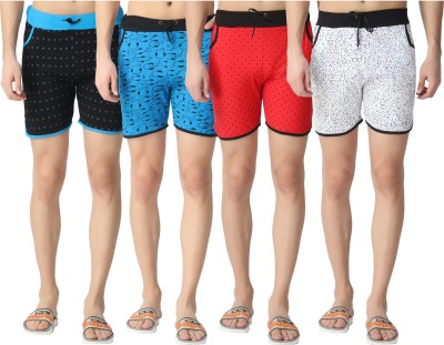 FASHA Printed Men Multicolor Regular Shorts