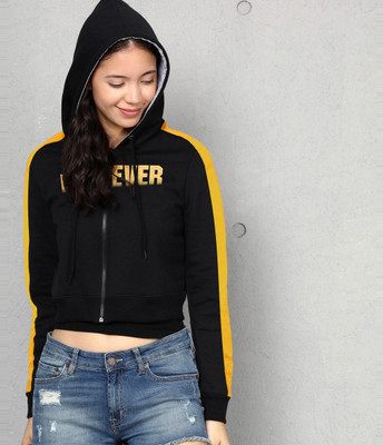 METRONAUT Full Sleeve Solid Women Sweatshirt