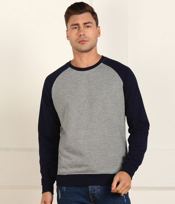 Billion Full Sleeve Color Block Men Sweatshirt