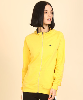 Wildcraft Full Sleeve Solid Women Sweatshirt