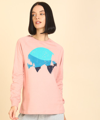 Wildcraft Full Sleeve Printed Women Sweatshirt