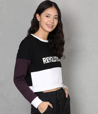 METRONAUT Full Sleeve Printed Women Sweatshirt