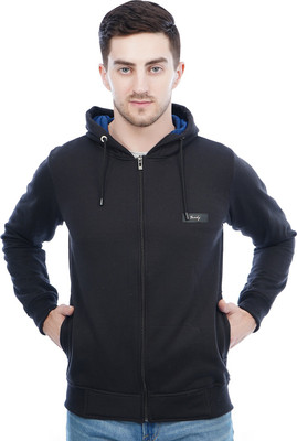 nomKLER Full Sleeve Solid Men Sweatshirt