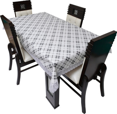 Glassiano Printed 4 Seater Table Cover(Multicolor, Polyester)