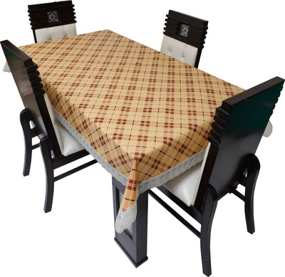 Glassiano Printed 4 Seater Table Cover(Multicolor, Polyester)