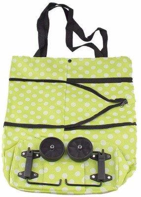 Sonani Enterprise Foldable Shopping Trolley Bag with Wheels Light Weight Folding bag Luggage Trolley(Foldable)